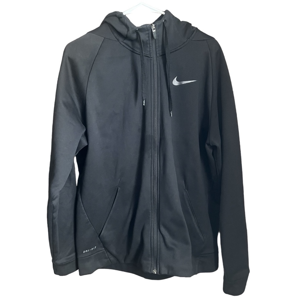 Nike Black Zip-up Hoodie Medium
